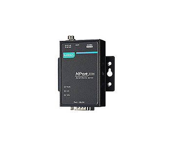 Moxa NPort 5110A-T - 1 port device server, 10/100M Ethernet, RS-232, DB9 male, 15KV ESD, 0.5KV serial surge, 12~48VDC, -40~75 de by MOXA